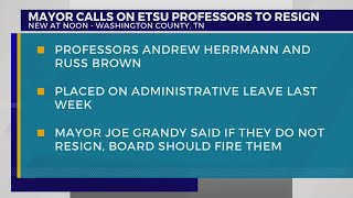 ‘Unworthy of our citizens’ | Washington Co. Mayor addresses ETSU professors’ Kirk comments