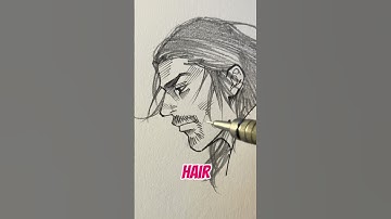 How to draw beards || Jmarron