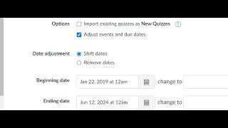 Importing Content into Canvas Quickly