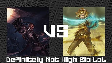Definitely Not High Elo LoL - Lucian vs Ezreal