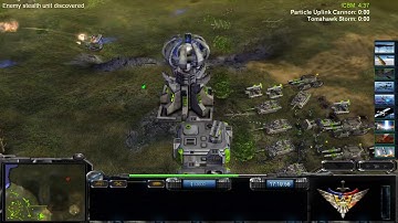 Generals Zero Hour Contra 009 - USA BOSS VS Insane China Tank Skirmish