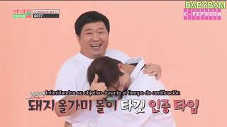 SUB ESPAÑOL - Idol Room ep 51 ( Jinyoung practica de beso)