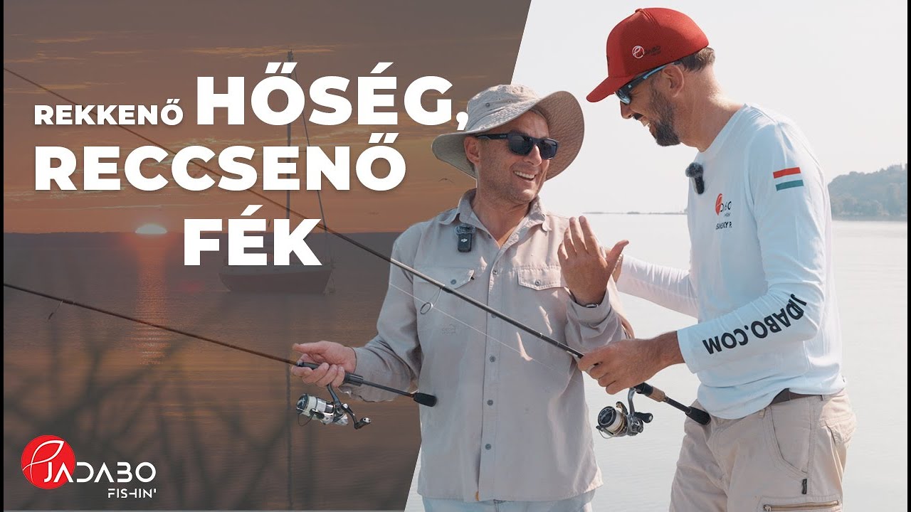 Nyílt vízi balin horgászat a Balatonon, Gégény Viktorral