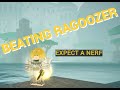 Beating ragoozer with purple cloud  deepwoken