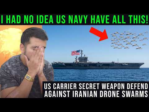US Aircraft Carrier SECRET Weapon to Defend Carriers Against MASSIVE Drone Swarms | CG Reacts