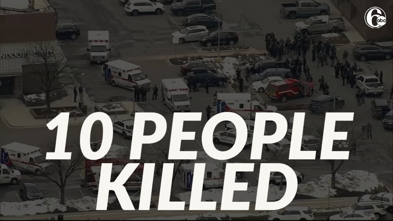 Police officer among 10 victims killed in Boulder, Colorado supermarket ...