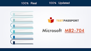 [Testpassport] Microsoft Dynamics CRM MB2-704 real exam questions screenshot 2