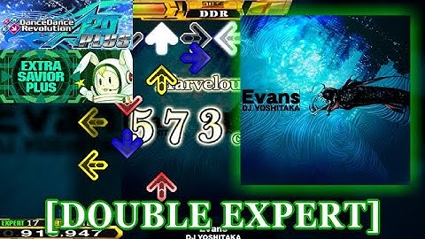 【DDR A20 PLUS】  Evans [DOUBLE EXPERT] 譜面確認＋クラップ