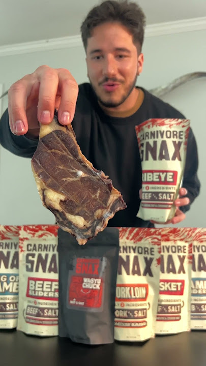 Snacking with Carnivore Snax