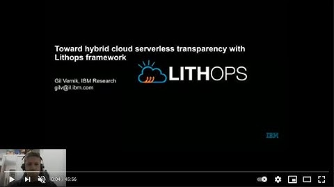 Toward Hybrid Cloud Serverless Transparency with Lithops Framework