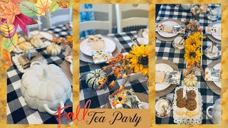 Fall Tea Party by Tea Time Diaries 253 views 7 months ago 5 minutes, 58 seconds