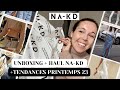 Haul nakd fashion printemps code promo unboxing  tendances  crazy alyy