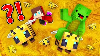 Mikey and JJ Are Inside a BEE HIVE in Minecraft (Maizen)