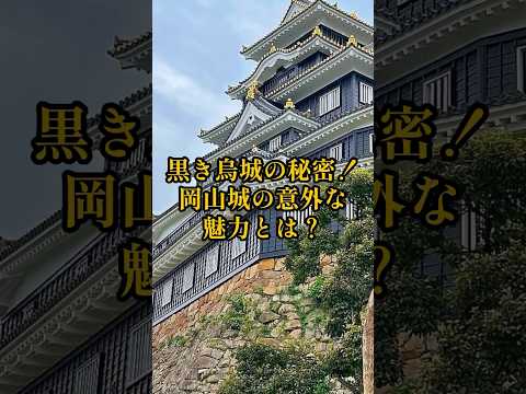 【お城・観光・グルメ】岡山県：岡山城の紹介#旅行 #お城 #観光 #グルメ