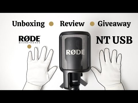 Rode Nt Usb Review & Unboxing + GIVEAWAY ! Best Mic for #ASMR ?  #asmrunboxing #TheRelaxingTech