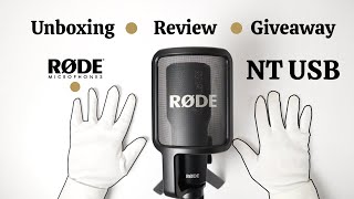 Rode Nt Usb Review & Unboxing + GIVEAWAY ! Best Mic for #ASMR ?  #asmrunboxing #TheRelaxingTech screenshot 5