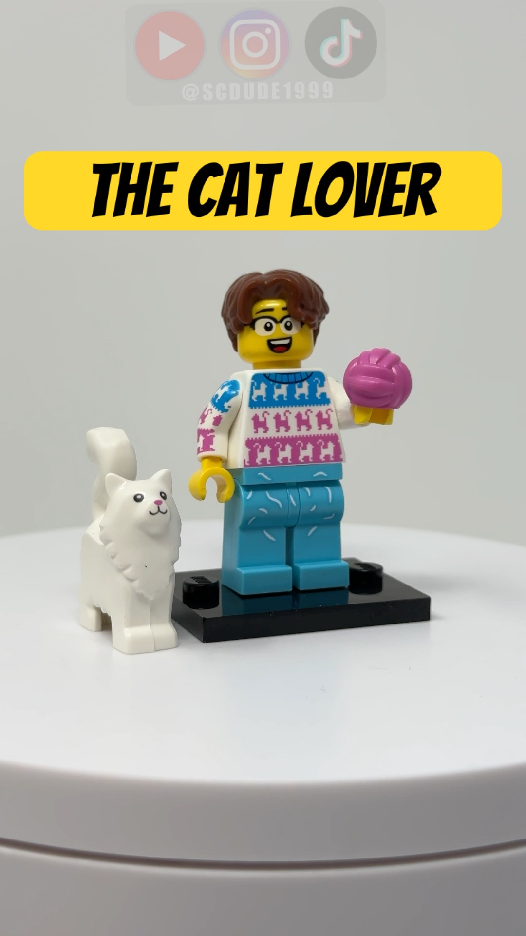 ビルドアベア　ネコヒョウ The Cat Lover has the PERFECT LEGO Cat! #lego #minifigures - YouTube