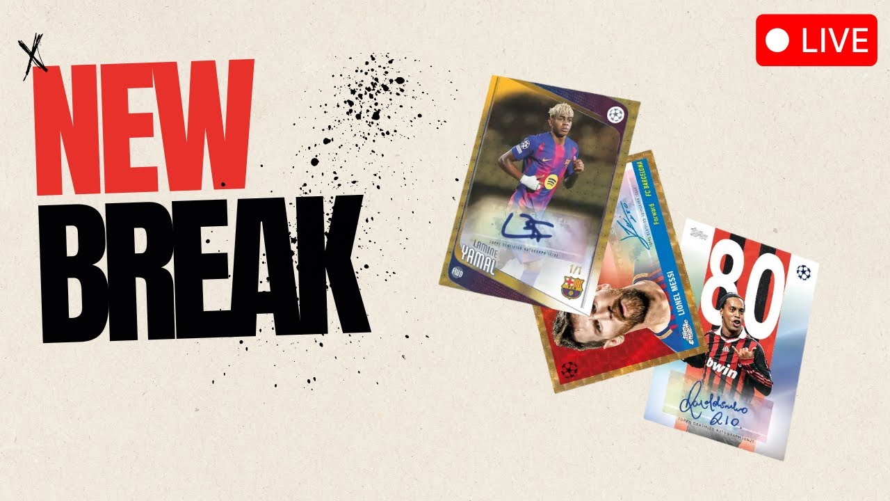 BIG BREAKS 2025-26 Topps UEFA UCC Full Case Break 