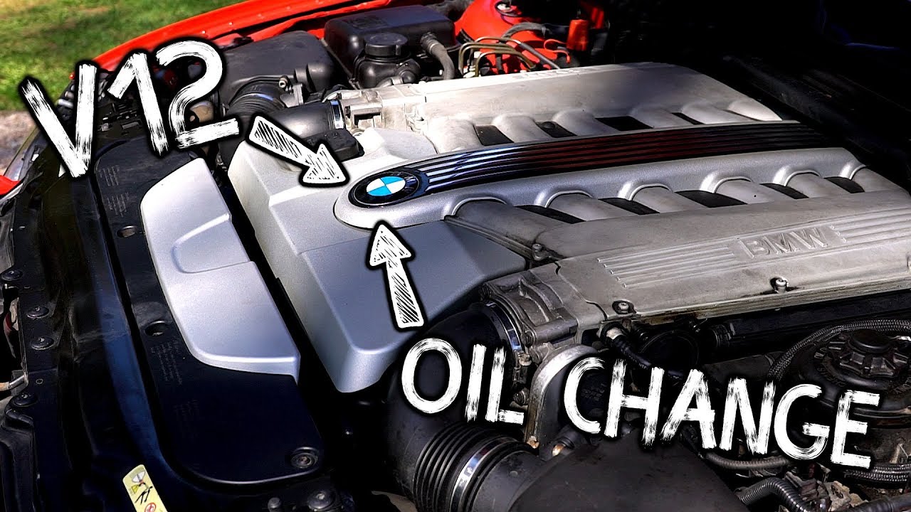 A Bit More Then A Oil Change - BMW 760i E65 - YouTube