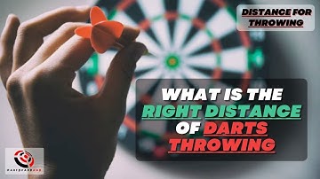 Dartboard Distance For Throwing | Right Distance Of Darts Throwing