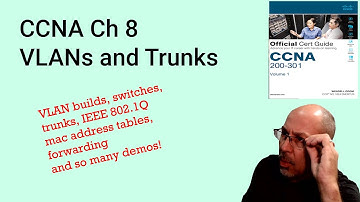 CCNA Ch8 - Implementing Ethernet Virtual LANs