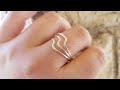 Wire Wave Ring
