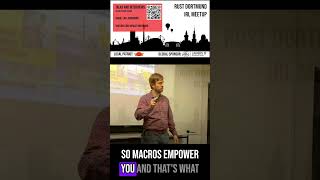 Procedural Macros Aren’t Just Codegen—They’re Power Tools #talk #programming #rustlang #macros
