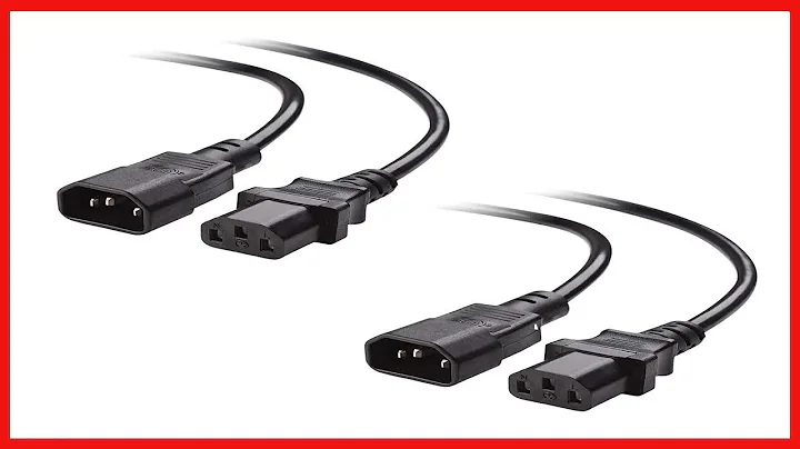 Great product -  Cable Matters 2-Pack Computer to PDU Power Extension Cord, Power Extension Cable 3