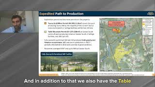 CEO Marco Roque on permitting advantages at the Cassiar Gold property