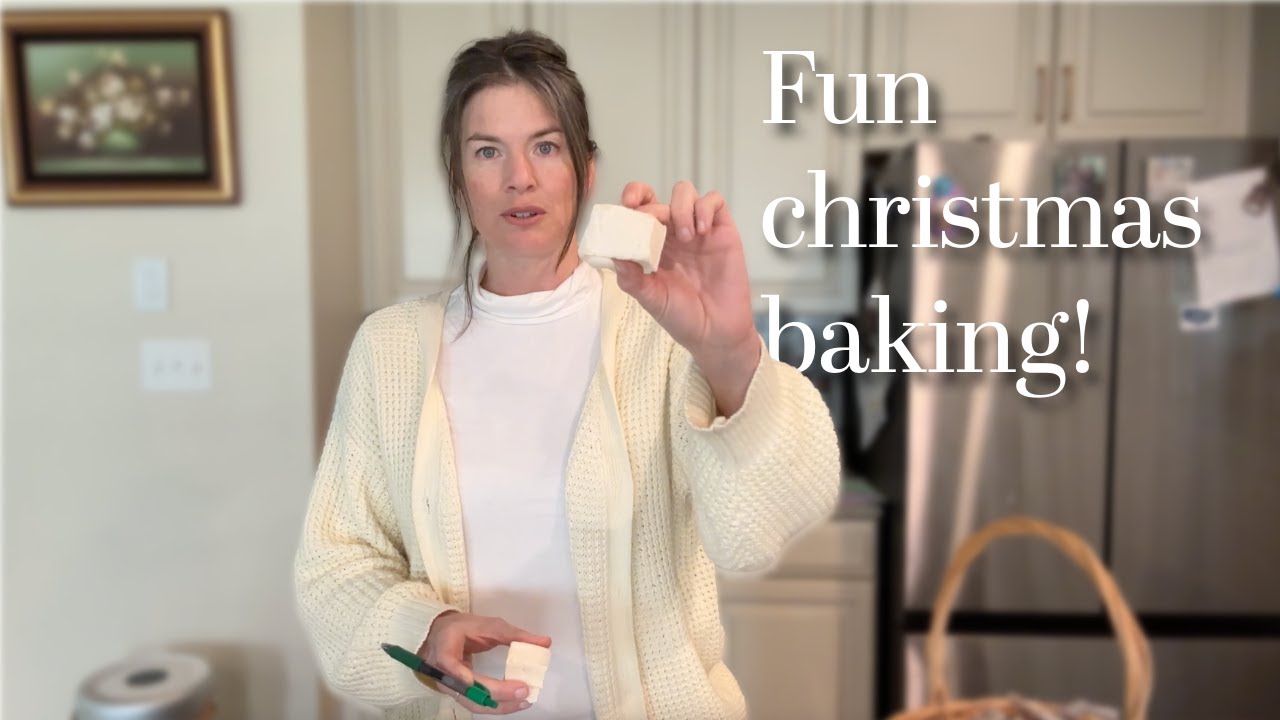 Рождественская выпечка! Видеоблог | Карамель, зефир, трюфели и печенье!