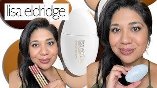 LISA ELDRIDGE SEAMLESS SKIN ENHANCING TINT AND SCULPT AND SHAPE LIP PENCILS ON MEDIUM TAN SKIN TONE screenshot 4