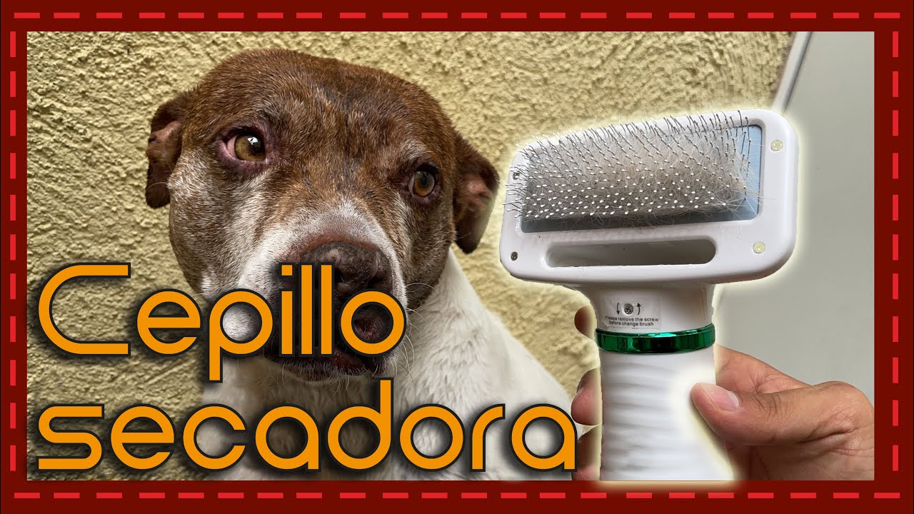 Cepillo Aspiradora de Pelo para Mascotas