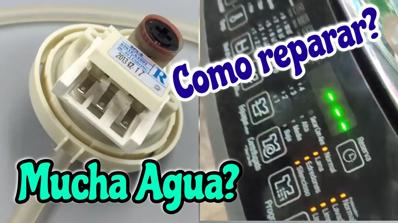 Lavadora LG Carga Mucha Agua En La Tina No Nivela El Agua Error EP Lavadora lg carga mucha agua en la tina no nivela el agua error ep