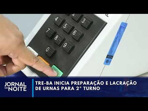 TRE-BA begins preparation and sealing of voting machines for the runoff | Jornal da Noite