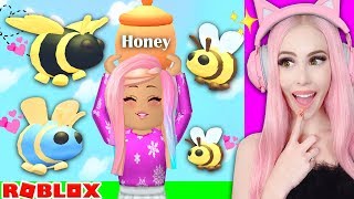 I Spent All MY ROBUX ON The Brand New BEE UPDATE In Adopt Me... Adopt Me Spending Spree