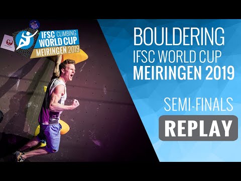 IFSC Climbing World Cup Meiringen 2019 - Bouldering Semi-Finals