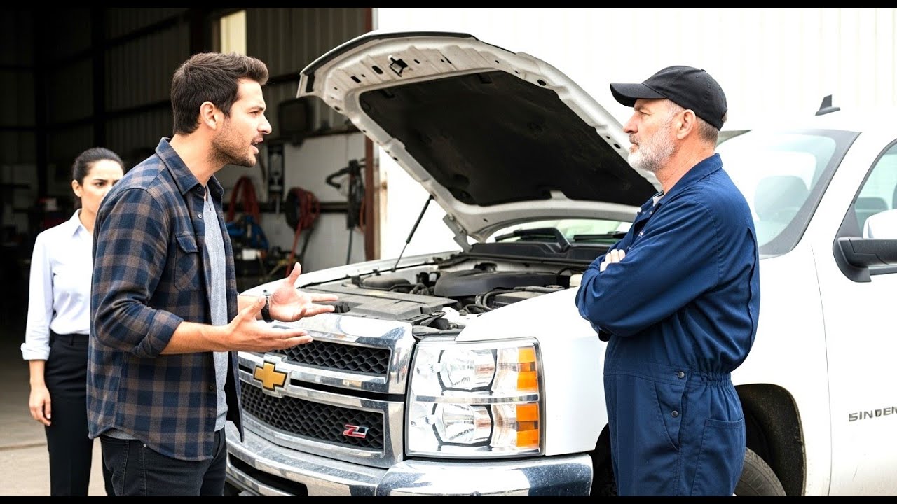 El jefe dijo que la camioneta no tenía solución, pero el mecánico pidió “30 minutos”
