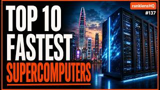 Top 10 Most Powerful Supercomputers Ever Built by Peak Sustained LINPACK Performance in FLOPS