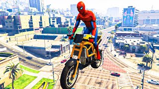 GTA 5 | GTA | GTA 5 spiderman super jump | Spiderman jump | Spiderman | Episode 6