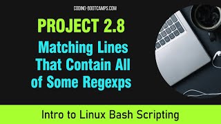 Bash Scripting: Session Project 2.8 - Matching Lines That Contain All of Some Regexps