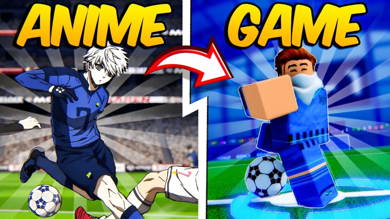 RECRIEI TODAS AS INCRÍVELS JOGADAS DE BLUE LOCK No Blue Lock Rivals ...