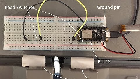 Fridge door sensor, magnetic, arduino, ESP8266
