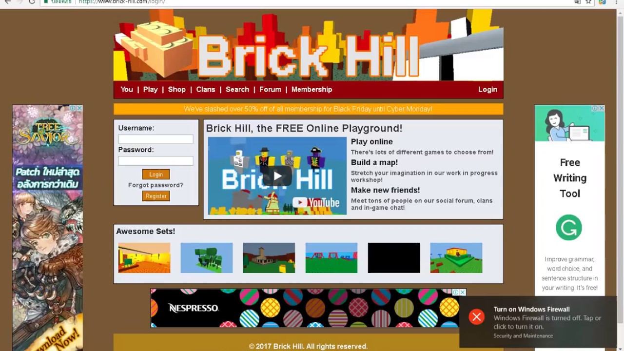 Exposing Brick Hill Copy Of Roblox Youtube Pacifico 2 Leaked - brick hill roblox game