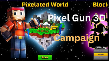 Pixel Gun 3D - Cemetery Campaign - Walkthrough