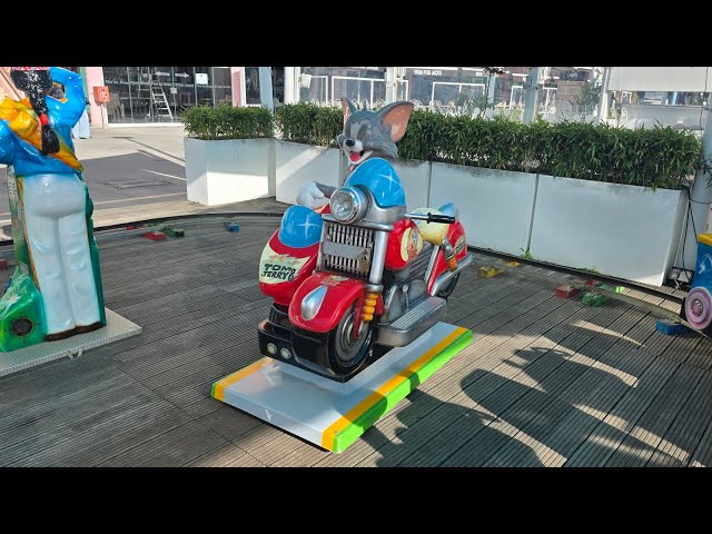 Cogan Tom and Jerry Motorbike Chopper Coin Operated Kiddie ride