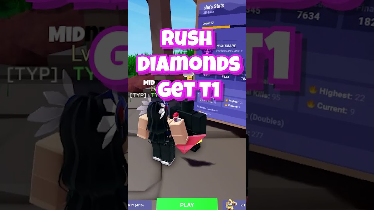 How To Get NIGHTMARE RANK in SEASON 7 Roblox Bedwars