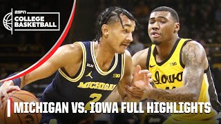 Michigan Wolverines vs. Iowa Hawkeyes | Full Game Highlights