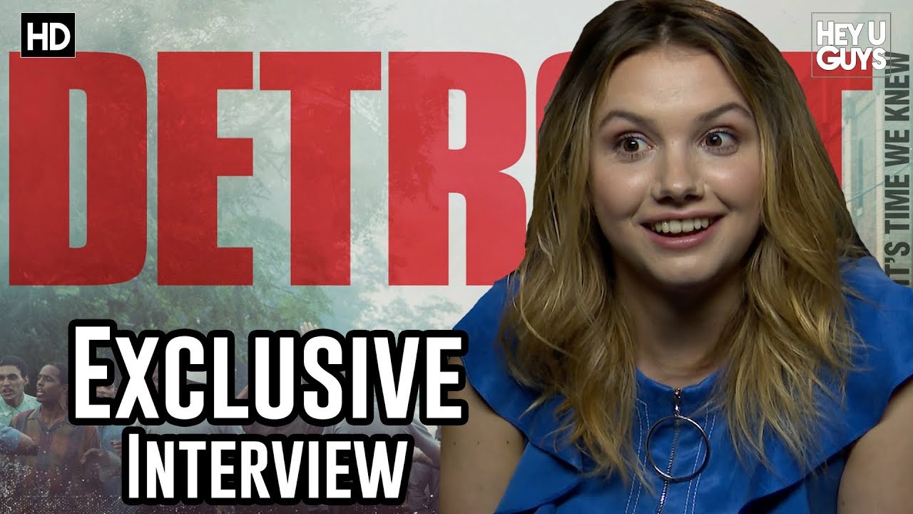 Hannah Murray Detroit Exclusive Interview Youtube