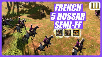 [AOE3] Basisprincipes van de bouwvolgorde: Franse 5 Huzaren Semi-FF