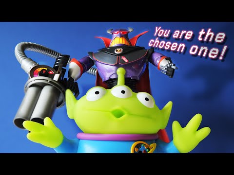 Talking Toy Story ALIEN meets EMPEROR ZURG - The Chosen One